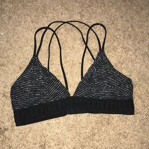 victoria’s secret pink strappy bralette